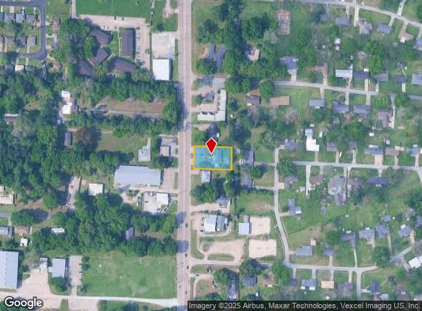  3410 Moss St, Lafayette, LA Parcel Map