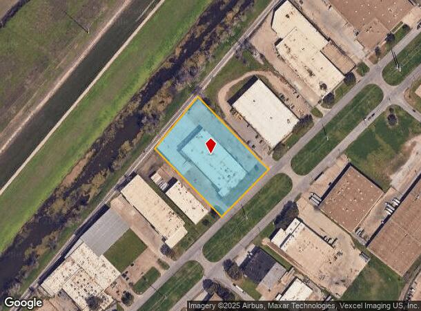  901 Regal Row, Dallas, TX Parcel Map