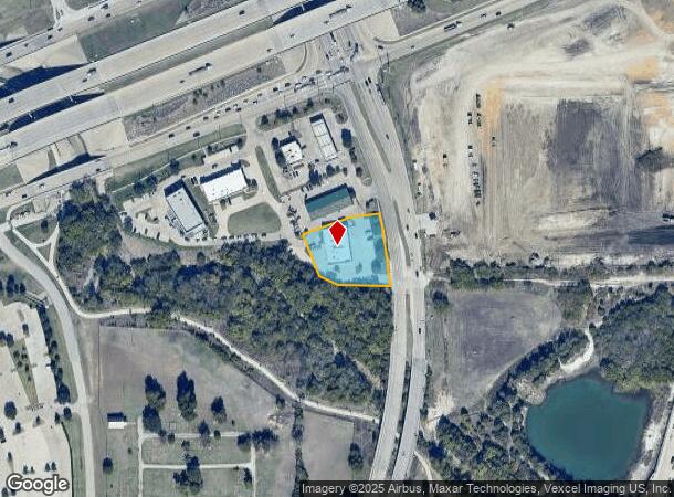  10545 Custer Rd, Plano, TX Parcel Map