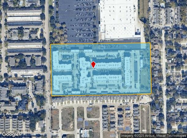  2827 Dunvale Rd, Houston, TX Parcel Map