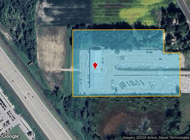  11556 Dixie Hwy, Birch Run, MI Parcel Map