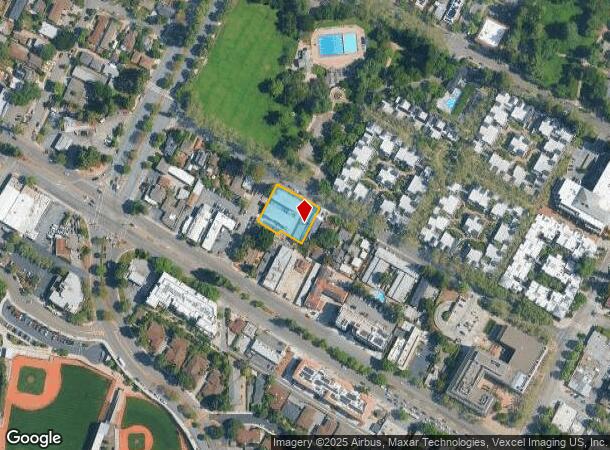  775 Oak St, Mountain View, CA Parcel Map