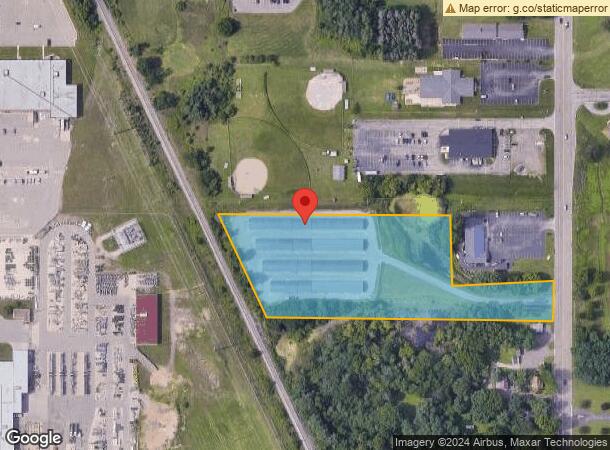  3160 Lansing Ave, Jackson, MI Parcel Map