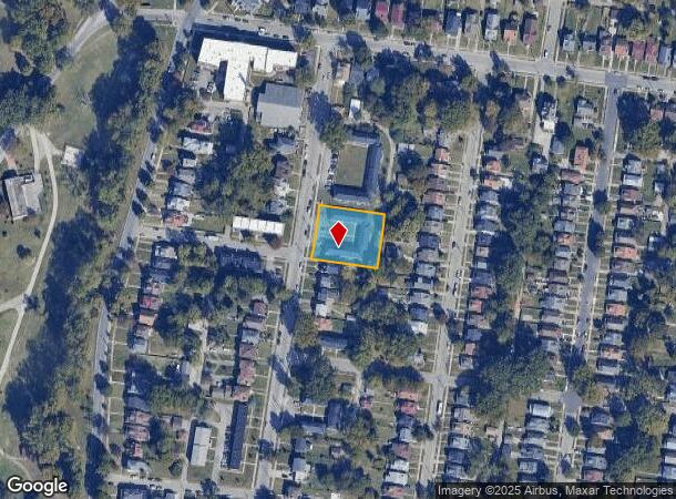  627 S 44Th St, Louisville, KY Parcel Map