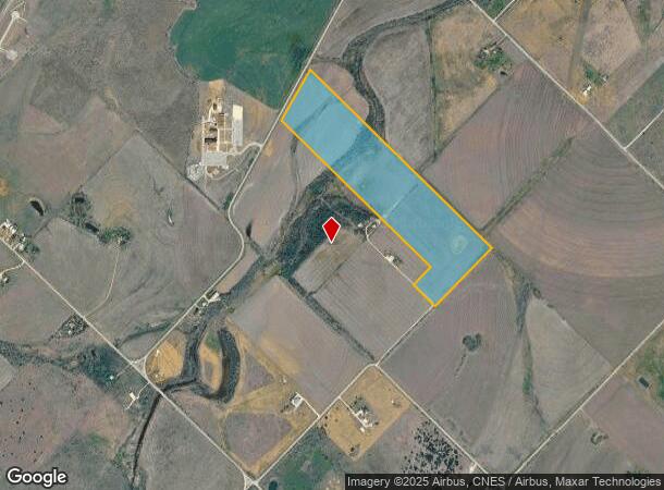 10500 Becker Ln, Del Valle, TX Parcel Map
