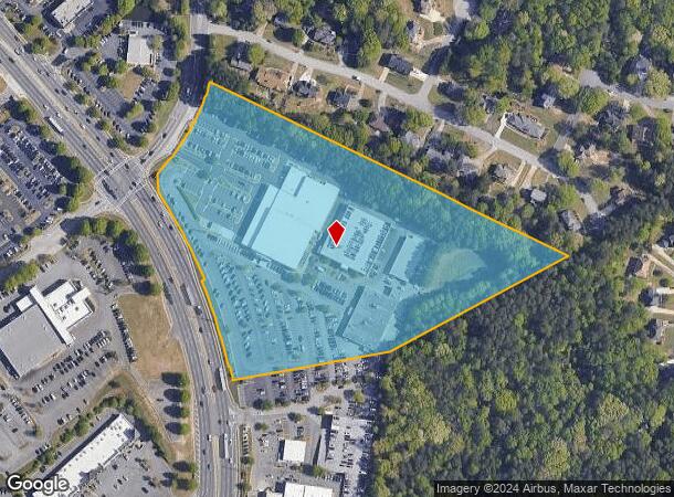  3505 Buford Dr, Buford, GA Parcel Map