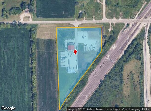 25109 Lorenzo Rd, Wilmington, IL Parcel Map