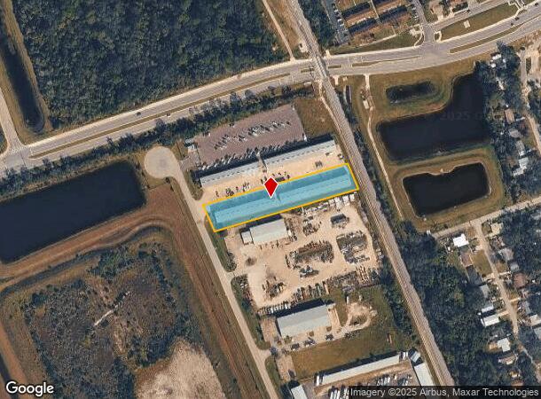 407 Timaquan Trl, Edgewater, FL Parcel Map