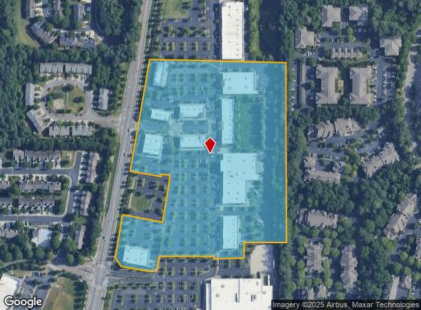  13057 Highway 9 Hwy N, Alpharetta, GA Parcel Map