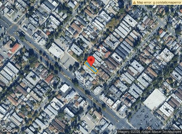  1116 Elm Ave, Glendale, CA Parcel Map