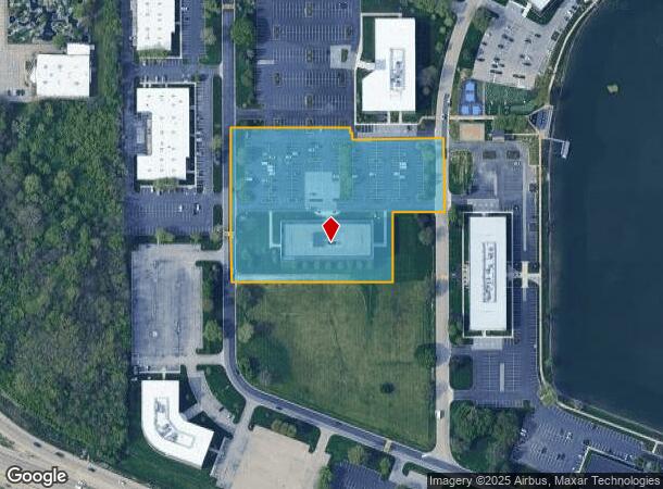 9225 Priority Way West Dr, Indianapolis, IN Parcel Map