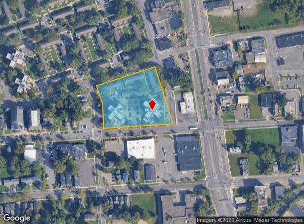  301 Fabius St, Syracuse, NY Parcel Map