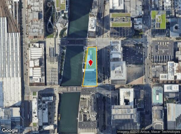  110 N Wacker Dr, Chicago, IL Parcel Map