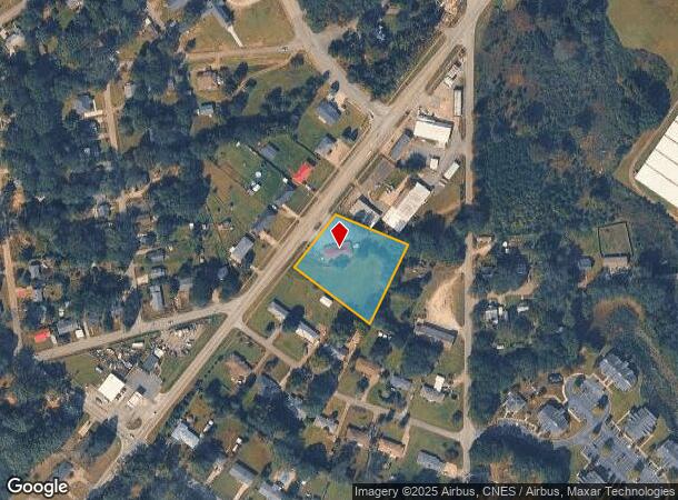 603 Sayre St, Anderson, SC Parcel Map