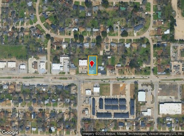  1917 E Abram St, Arlington, TX Parcel Map