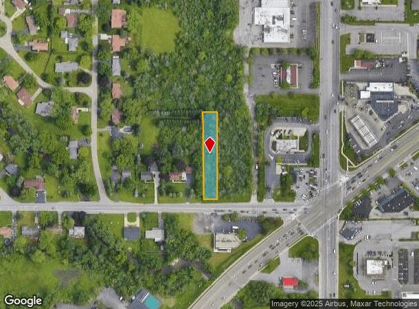 Lake Ave, Orchard Park, NY Parcel Map