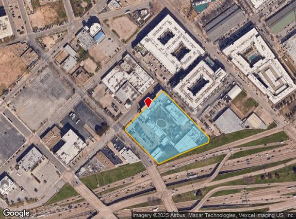  1818 Corsicana St, Dallas, TX Parcel Map