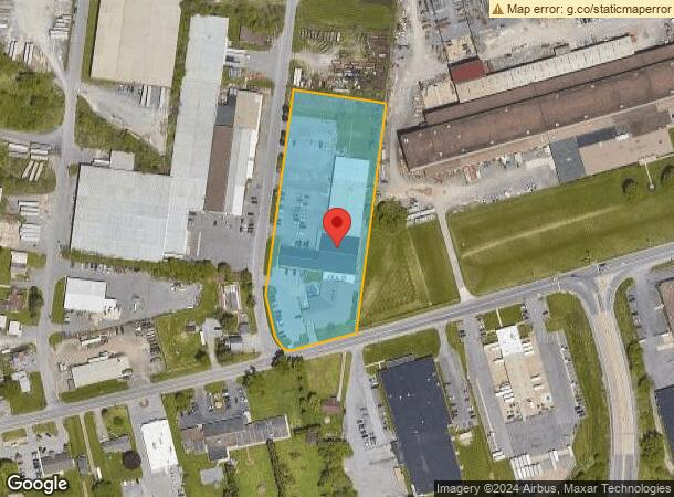  136 Catawissa Ave, Williamsport, PA Parcel Map