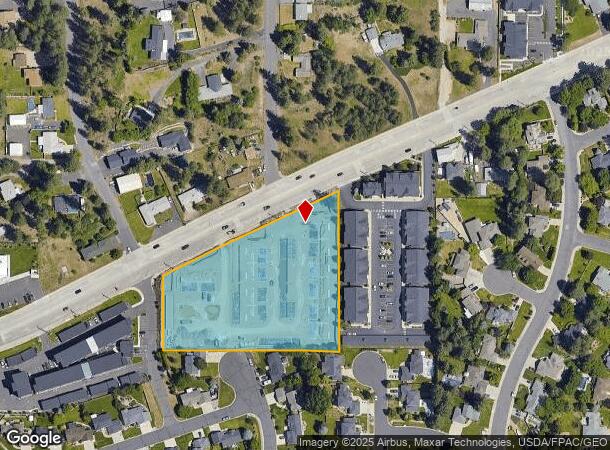 724 E Hastings Rd, Spokane, WA Parcel Map