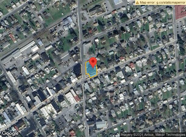  264 Chestnut St, Mifflinburg, PA Parcel Map