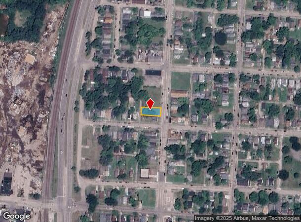  418 Crawford St, Middletown, OH Parcel Map