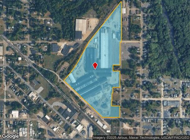 640 Keystone St, Alliance, OH Parcel Map
