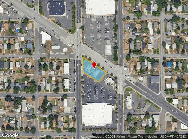  1621 W Northwest Blvd, Spokane, WA Parcel Map