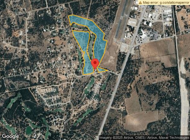  Delaware Spgs, Burnet, TX Parcel Map