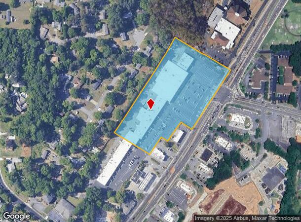  2745 Sandy Plains Rd, Marietta, GA Parcel Map