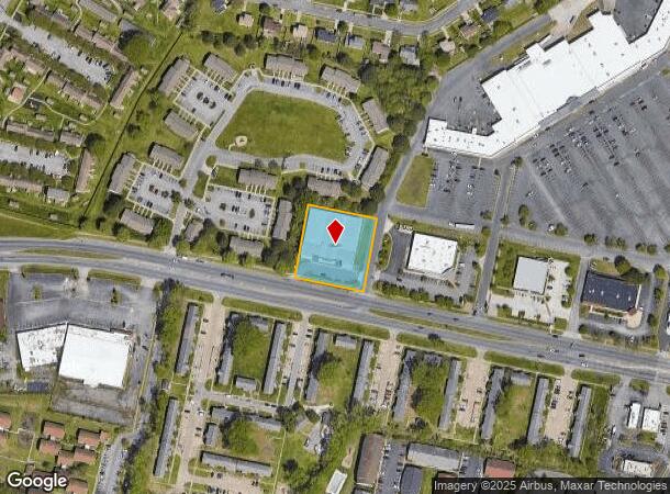  2206 Victory Blvd, Portsmouth, VA Parcel Map