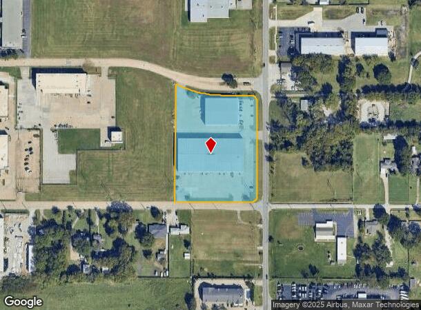 1102 N Garnett Rd, Tulsa, OK Parcel Map