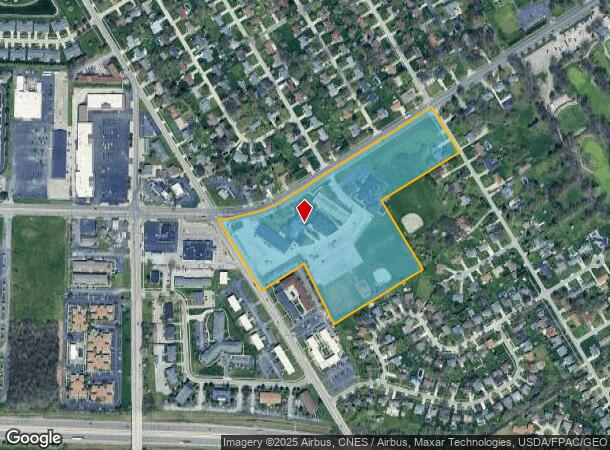  4201 Heatherdowns Blvd, Toledo, OH Parcel Map
