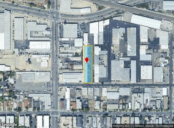  12027 Vose St, North Hollywood, CA Parcel Map