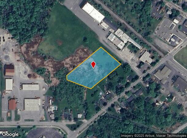 School St, Victor, NY Parcel Map