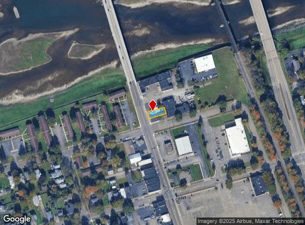 55 S Main St, Elmira, NY Parcel Map