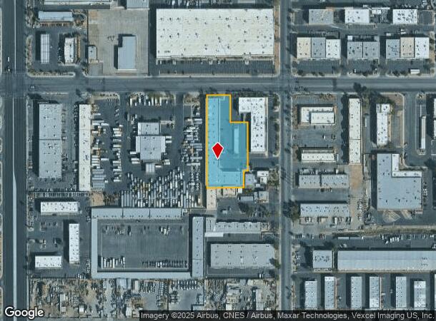 5329 Cameron St, Las Vegas, NV Parcel Map