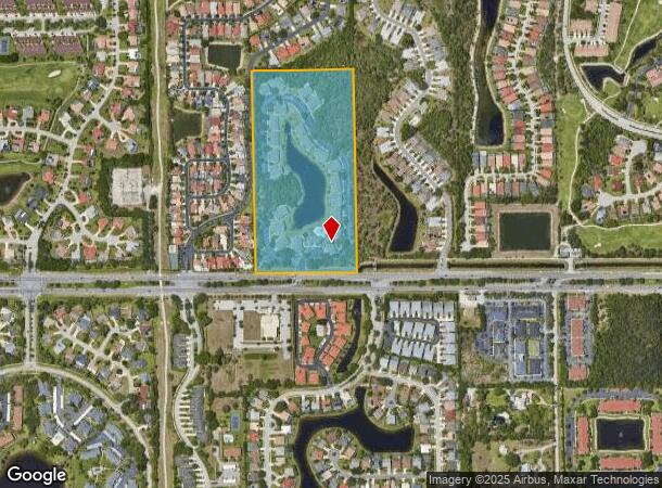 100 Ospreys Lndg, Naples, FL Parcel Map