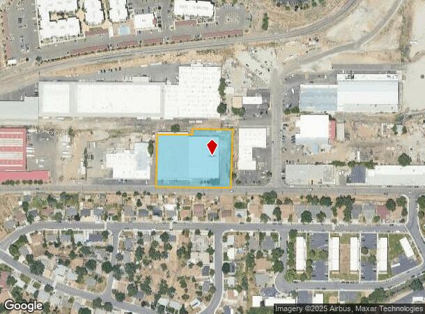  1955 Timber Way, Reno, NV Parcel Map