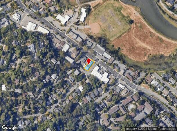  1101 Magnolia Ave, Larkspur, CA Parcel Map