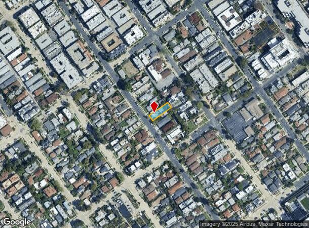  1938 Butler Ave, Los Angeles, CA Parcel Map