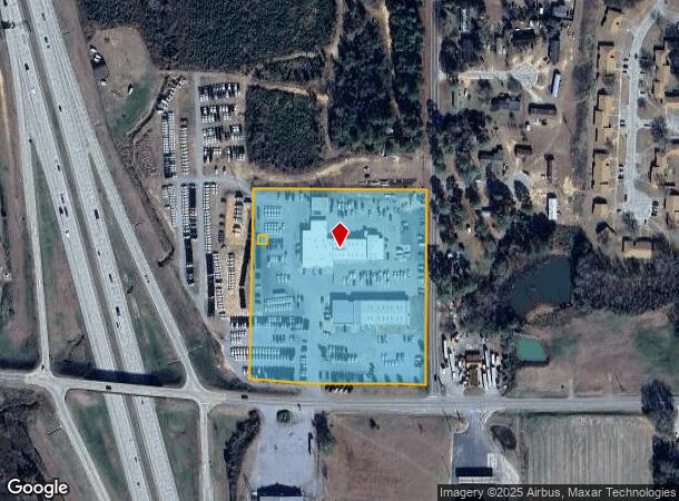  1080 Second St, Unadilla, GA Parcel Map