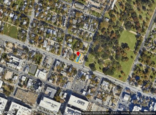1306 E 7Th St, Austin, TX Parcel Map