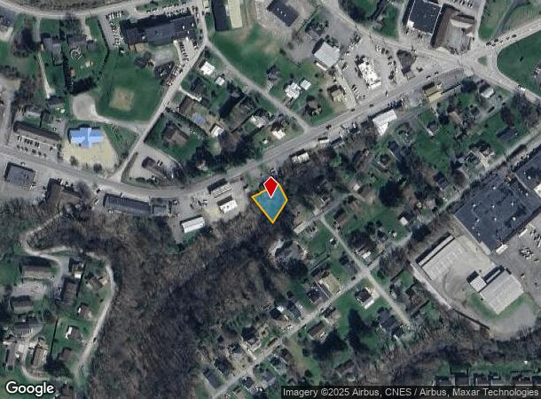  1606 Locust Ave, Fairmont, WV Parcel Map