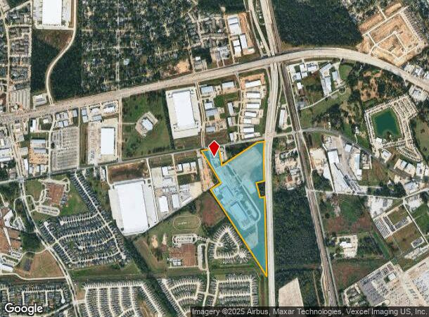 1318 Bammel Rd, Houston, TX Parcel Map