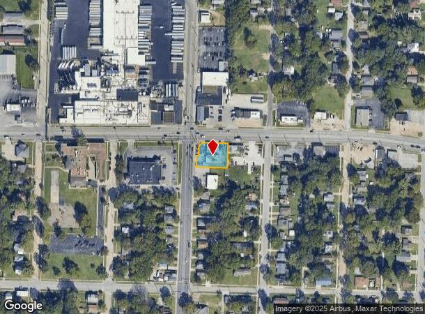 1208 E Kearney St, Springfield, MO Parcel Map