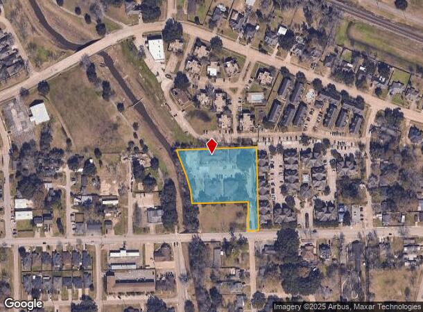  821 E House St, Alvin, TX Parcel Map