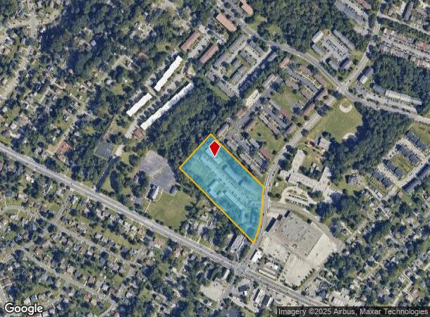 3626 Valley Ter, Baltimore, MD Parcel Map