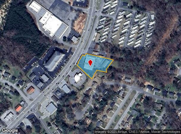  636 Piney Forest Rd, Danville, VA Parcel Map