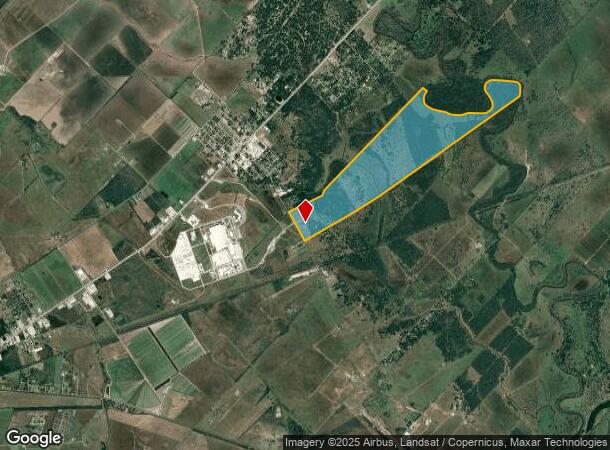 1055 Fm 2540 N, Van Vleck, TX Parcel Map