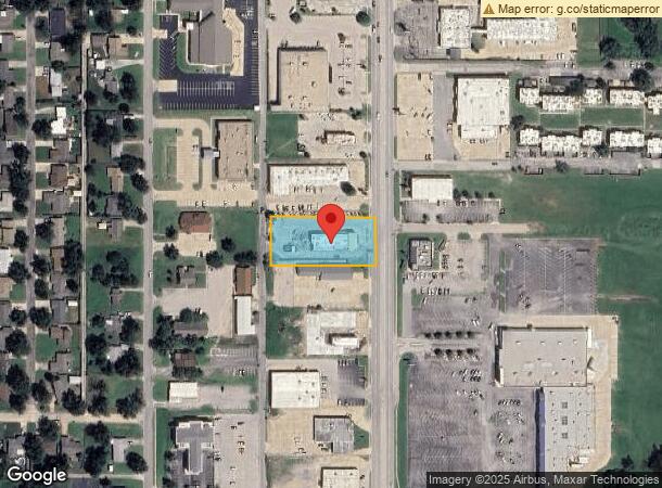  2124 N 14Th St, Ponca City, OK Parcel Map